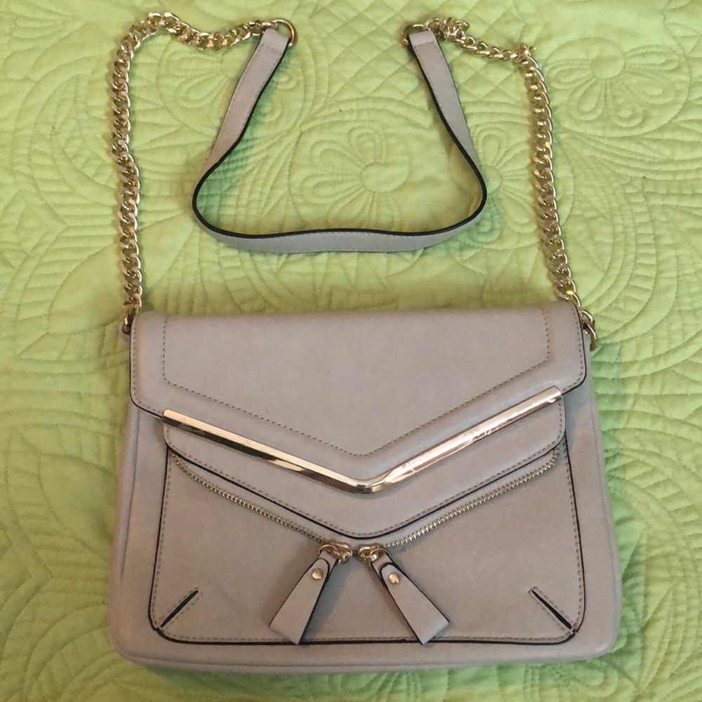 Beige Crossbody Purse